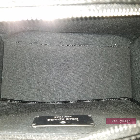 BEAUTIFUL BLACK CHECKERED PLAID BLUE CROSSBODY SMALL SATCHEL KATE SPADE  ELLA - Picture 5 of 8